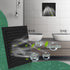 2pcs Attic Vents, Gable Vents Aluminum Wall Vent with Screen Mesh, Square Vent Louver for Exterior Door House Attic