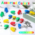 Mini Stapler with Staples, Portable Small Hand Held Stapler, Multicolor Kids Stapler Set for Office School (30 Pieces)