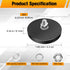 M4 12 Pack M4 Rubber Coated Magnet, Winspeed Anti-Scratch Neodymium Magnet Rubber Coated Mounting Magnets Base
