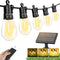 Brightever Solar Powered Outdoor String Lights with Remote, 27FT Commercial Grade Waterproof
