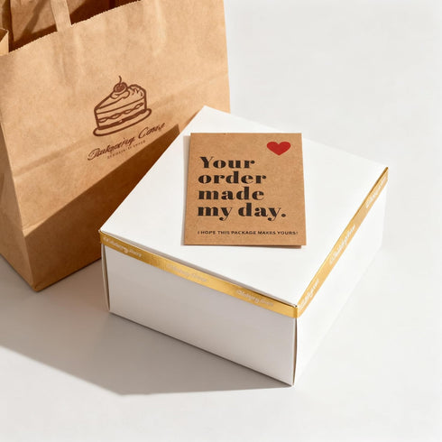 Vagocom 120Pcs 3.9 2.7 Inches 10 7 cm Packaging Thank You Cards for Small Business, x / x Bulk Customer Appreciation