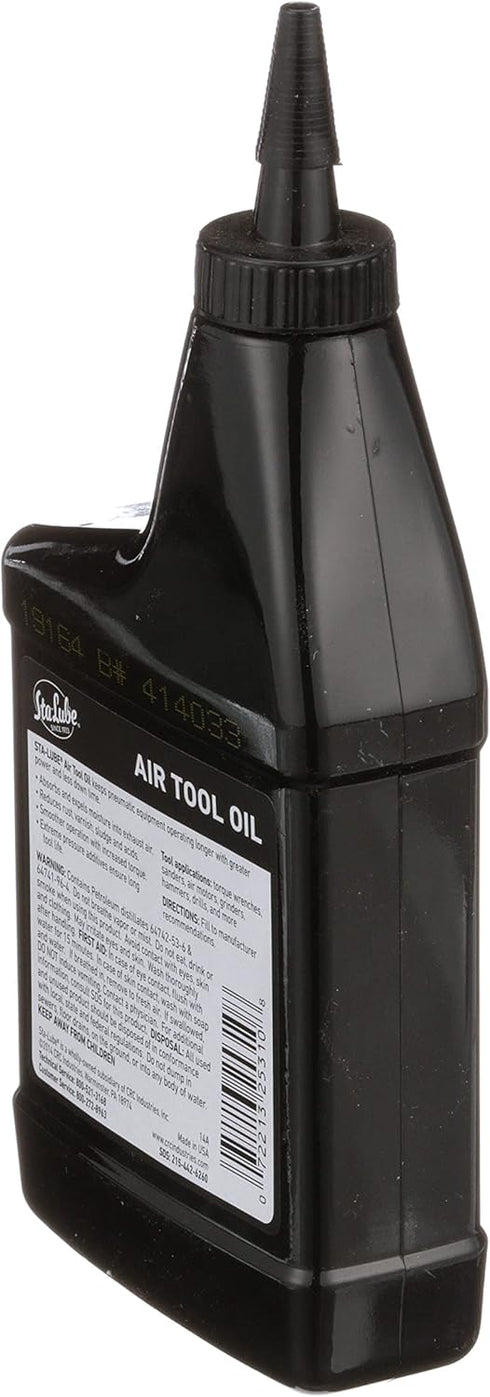 Sta-Lube SL2531 15 Oz, Air Tool Oil Fl Anti-Corrosive Lubricant for Pneumatic Equipment & Tools