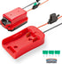 Power Wheel Adapter for Craftsman V20 20V Battery with Fuse & Wire Terminal for DIY RC Trucks