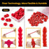 Park Sung Caulk Cap for Seal Caulking Tubes, Red Caulk Saver Sealer Caps (Pack of 20)