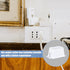 8pcs BE1-8 (1 Gang) Electrical Outlet Box Extender, Heavy Duty Power Single Gang Box Extender with 16pcs Screws