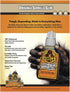 Gorilla Minis, Original Waterproof Polyurethane Glue, Four 3 gram Tubes, Brown (Pack of 2)