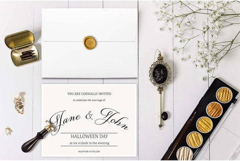 Ultra Thick White A6 Envelopes - Durable Heavyweight Envelopes for Invitations & Greeting Cards (50 Envelopes)