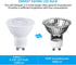 TORCHSTAR GU10 LED Bulbs, Dimmable, 500LM, 50W Halogen Equivalent, 3000K Warm White, 40 Beam Angle, Pack of 6