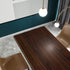 Countertop Counter 24"x118" TOTIO Dark Brown Wood Wallpaper Black Walnut Wood Contact Paper Thick Peel Stick Wood Look