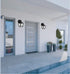 E26 60W Bulbs 1-Pack LIT-PaTH Outdoor Wall Lantern, Wall Sconce as Porch Lighting Fixture, Medium Base Max., Aluminum