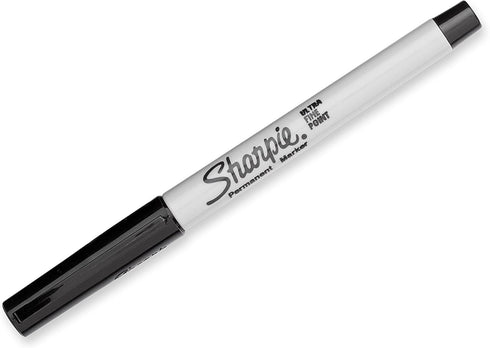Sharpie Permanent Markers, Ultra-Fine Point, Black, 24-Count