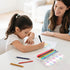 Colorful Double-Layer Pencil Case - Clear Plastic Storage Box for Stationery