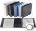 Sparco 19600 Black Round Ring View Binder, 1-Inch Capacity, 11-Inch x 8-1/2-Inch