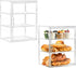 SANKEU Bakery Pastry Display Case 3 Layer Large Clear Bread Box For