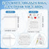 Dispowreath 24 Sets 2026 Cna Nurse Week Gifts Bulk Syringe Pens Keychains Funny Novelty Nurse Pen with Thank You Cards