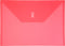 R-Line Poly Envelope, 9 3/8 x 13 Inches, Transparent Pink, Pack of 6 by Lion Design (22080-PK-6P)