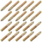 uxcell 20pcs M4 Hanger Bolts, 1"(25mm) Length Double Headed Self-Tapping Screws for Wood Joint Furniture Legs