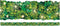 Eureka Curiosity Garden Twinkle Hedge Decorative Trim for Classroom, 2.25" Wide, 12 Strips, 37 Total Feet