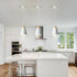 7.87in Counter, Mini Pendant Light Fixtures White Wood Pendant Lighting for Kitchen Island Cone Modern Ceiling Hanging