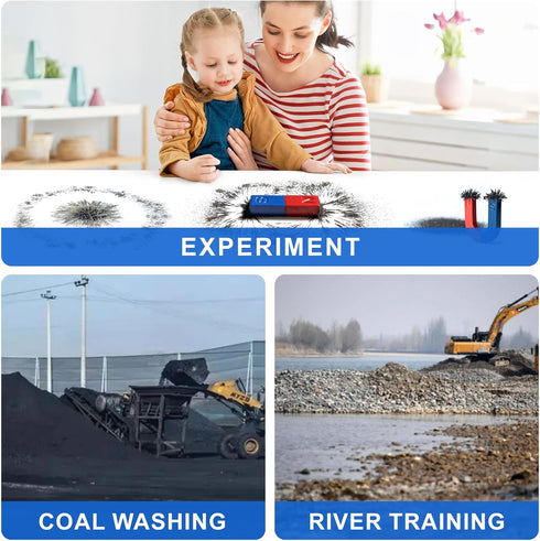 Magnetic Sand, Iron Filings, Iron Powder Filings for Magnet Education and School Experiments