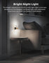 2 Pack Night Lights Plug into wall, White Light LED NighLight with Adjustable Brightness, Plug in Night Light with Auto