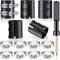 Ferraycle Fixing a Sinking Office Chair Cylinder, 10 Pieces Stainless Steel Hose Clamps, Dual-Purpose Screwdriver