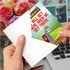 NobleWorks Cute Belated Birthday Card with Envelope, Funny Wild Animals and Pets, Birthday Greeting - Sloth Hiking