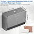 200 Commercial Paper Towel Dispenser Wall Mount, Large Capacity Sheets, No Drilling Adhesive, & Home Use for Bathroom