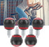 Pull Pin Spring Pins 5pcs 50x45mm M16 Fitness Pop Pull Pin Knob Release Synthetic Cardboard Handle (Red)