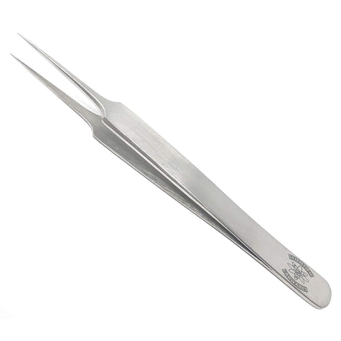 Scientific Labwares Stainless Steel Lab Forceps with Tapered Ultrafine Tips for Precision