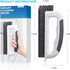 1 Lumkew Grout Cleaning Brush, V Shape Stiff Grout Cleaner Brush for Floors Tile Grout Scrubber Bathroom Shower Corner