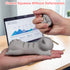 Small Cute Cartoon Mouse Pad with Ergonomic Wrist Rest Support, Comfortable for PC and Laptop