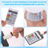 PEUTIER 5pcs 5pcs Order of Blood Draw Beads & Reference Cards, Order of Blood Draw Vertical Badge Card Phlebotomy