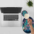 RVHOEZZM Set, Personality Mouse Pad with Coaster Colorful Mandala Fashion Design Mouse Pad Non-Slip Rubber Gaming Mouse