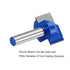 uxcell 28mm Dia 8mm Shank Bottom Cleaning Router Bit, 2 Flutes Carbide Tipped Cutter for Woodworking