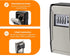 UPGRADE Extra Large Key Lock Box, Weatherproof Wall Mount for Car, House Keys, Indoor Outdoor Security Storage