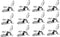 Buyless Fashion 1” Heavy Duty Metal Clips - For Suspenders, Pacifiers, Bib Clips, Toy Holder, or Mitten Clips, 12 Clips
