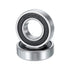 uxcell 4 Pcs 60/22-2RS Deep Groove Ball Bearing, 22mm x 44mm x 12mm High Carbon Chrome Steel Z3