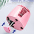 Eagle Electric Pencil Sharpener, Battery Powered with Large Shaving Holders, Suitable for Kids and Office Use