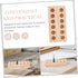 Veemoon Wooden Plier Organizer Efficient Space Utilization for Workbench Tool Room Compact Multi-functional Tool