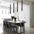 12W 5CM L40CM Dia Tube LED COB Modern Pendant Lights Spot Light for Kitchen Island Dining Living Room Bar Hanging Lamp