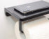 Commercial Linkaa Wall Mount Toilet Paper Holder with Shelf Matte BlackZinc Alloy Toilet Tissue Holder with Phone