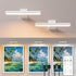 Giawosth Battery Operated Picture Lights for Wall, White Wireless Art Light for Paintings,