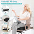 Tailbone Office Chair Seat Cushion, Cooling Gel Enhanced Memory Foam Cushion for Long Sitting - Back, Sciatica, Coccyx