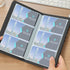 Kakurookie 240 Floral Business Card Book Holder Organizer for Women, Card Capacity, Stylish Name Card and Credit Card
