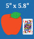Carson Dellosa 36pc Colorful Apple Bulletin Board Cutouts for Classroom