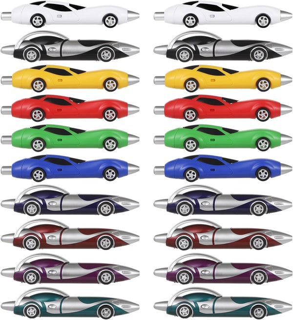 THNIOI 20 Pcs Car Pens, Interesting Racing Car Toys, Intriguing Pens for Study,