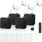 MERDTTES 6.5 Ft Retractable Remote Control Tether Locks, Security Lanyard Lock with Adjustable
