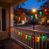 35 18 LED Red Green and Yellow Chili Pepper Christmas Lights, Ft Green Wire House Decorative Lighting String