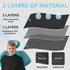 200 Pack 13"x18", 3-Ply Disposable Dental Bibs Waterproof Tattoo Bibs Sheet for Nail Salon, Dental Clinic, Feeding